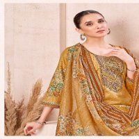 HARSHIT FASHION FARHEEN WHOLESALE PURE JAM COTTON PRINT WITH FANCY EMBROIDERY CLASSIC DRESS MATERIAL
