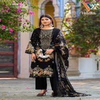 VANDANA CREATION NAINTARA WHOLESALE PURE CAMBRIC COTTON PRINT WITH WORK PAKISTANI STYLE SUITS