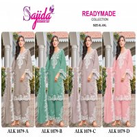ALK 1079 ABCD BY SAJIDA READYMADE ELEGANT DRESS