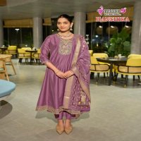 HANSIKA VOL 1 BY MYSTIC 9 GADHVAL FULLY STITCH FASHIONABLE SUIT FOR WOMENS