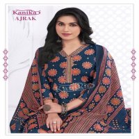 KAVYA KANIKA AJRAK VOL 1 READYMADE DAILY WEAR AJRAK PRINTED 3PCS DRESS