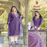 MASTER LAUNCH GHAZAL ROMAN SILK READYMADE CASUAL SALWAR SUIT ONLINE