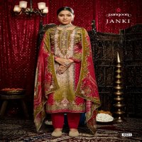 RANGOON JANKI MUSLIN READYMADE ELEGANCE STYLE 3PCS DRESS