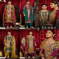 RANGOON JANKI MUSLIN READYMADE ELEGANCE STYLE 3PCS DRESS