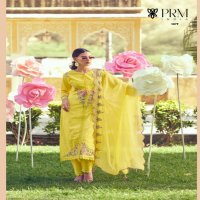 PRM INDIA EDEN ROSE COTTON READYMADE EXCLUSIVE DESIGN FULL STITCH 3PCS DRESS