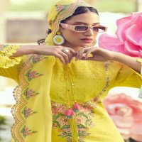 PRM INDIA EDEN ROSE COTTON READYMADE EXCLUSIVE DESIGN FULL STITCH 3PCS DRESS