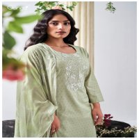 GANGA NAGMA S3647 WHOLESALE COTTON PRINTED WITH EMBROIDERY FANCY SALWAR SUITS