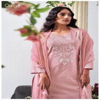GANGA NAGMA S3647 WHOLESALE COTTON PRINTED WITH EMBROIDERY FANCY SALWAR SUITS