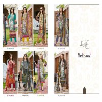 LEVISHA PRESENT MEHNAAZ WHOLESALE CEMRIC COTTON PAKISTANI PRINT WITH FANCY WORK UNSTITCHED TRENDY SALWAR SUITS