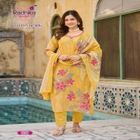 RADHIKA LIFESTYLE COTTON SPARK VOL 1 READYMADE COTTON CLASSIC LADIES SUITS