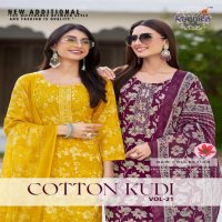COTTON KUDI VOL 21 BY RADHIKA LIFESTYLE CLASSIC LOOK READYMADE PLUS SIZE 3PCS DRESS