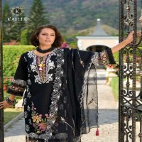 KAILEE CRESSA WHOLESALE READYMADE BLACK AND WHITE COLOR PREMIUM SUMMER FANCY SALWAR SUITS
