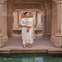 CHANDANI VOL 4 BY ANJU FAB FULL STITCH PURE COTTON SALWAR SUIT COLLECTION