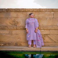 CHANDANI VOL 4 BY ANJU FAB FULL STITCH PURE COTTON SALWAR SUIT COLLECTION