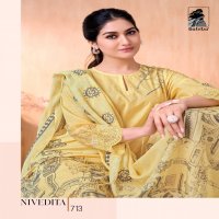 NIVEDITA BY SAHIBA COTTON LAWN UNIQUE COLOURS DRESS MATERIAL