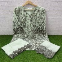 LAXURIA TRENDZ 1529 VICHITRA READYMADE STYLISH PAKISTANI 3PCS DRESS