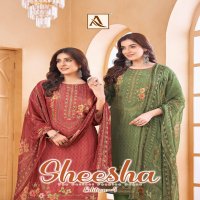 SHEESHA VOL 4 BY ALOK VISCOSE MUSLIN MODERN PAKISTANI DRESS MATERIAL