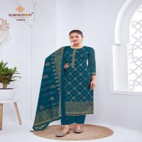 SURYAJYOTI PUSHPA VOL 13 MODAL DISCHARGE PRINT UNSTITCH SUIT FOR LADIES