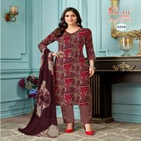 SAMANTHA VOL 6 BY BALAJI COTTON CAPSULE RAYON CASUAL READYMADE 3PCS DRESS