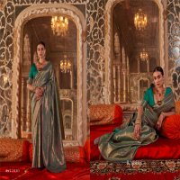 KALAA MANDIR BY RAJBEER STYLISH LOOK HANDLOOM WEAVING SILK SAREES