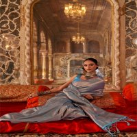 KALAA MANDIR BY RAJBEER STYLISH LOOK HANDLOOM WEAVING SILK SAREES