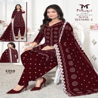 MISHRI SUPER BANDHEJ VOL-4 WHOLESALE COTTON PRINTED FANCY PATIYALA DRESS MATERIAL