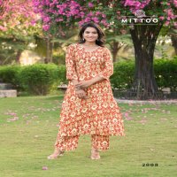 MITTOO SULEKHA VOL 2 READYMADE CLASSIC RAYON KURTI WITH PANT FOR WOMENS