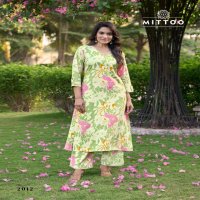 MITTOO SULEKHA VOL 2 READYMADE CLASSIC RAYON KURTI WITH PANT FOR WOMENS
