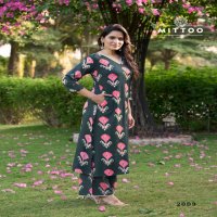 MITTOO SULEKHA VOL 2 READYMADE CLASSIC RAYON KURTI WITH PANT FOR WOMENS