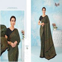 RUCHI VIVANTA SILK VOL 46 SILK CREPE PRINTED SARIS AT BEST RATE