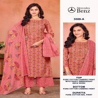BIPSON PRINTS MERCEDES 3309 COTTON PRETTY LOOK DRESS MATERIALS
