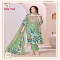 ALOK HAANYA WHOLESALE PURE VISCOSE MASLIN DIGITAL PRINT WITH HAND WORK ELEHANT DRESS MATERIAL