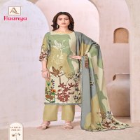 ALOK HAANYA WHOLESALE PURE VISCOSE MASLIN DIGITAL PRINT WITH HAND WORK ELEHANT DRESS MATERIAL