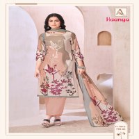 ALOK HAANYA WHOLESALE PURE VISCOSE MASLIN DIGITAL PRINT WITH HAND WORK ELEHANT DRESS MATERIAL