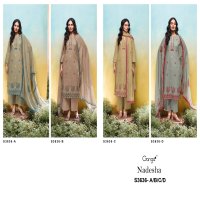 GANGA NADESHA S3636 WHOLESALE COTTON PRINTED WITH HAND EMBROIDERY CLASSIC SUITS