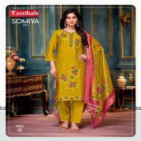 TANIKSH SOMIYA VOL 4 READYMADE ELEGANT STYLE ROMAN LADIES SUITS
