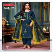 TANIKSH SOMIYA VOL 4 READYMADE ELEGANT STYLE ROMAN LADIES SUITS