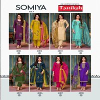 TANIKSH SOMIYA VOL 4 READYMADE ELEGANT STYLE ROMAN LADIES SUITS
