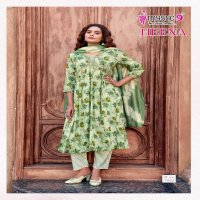 HEENA VOL 7 BY MYSTIC 9 RAYON PRINT READYMADE CLASSIC LOOK SUIT FOR WOMENS