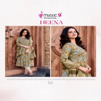 HEENA VOL 7 BY MYSTIC 9 RAYON PRINT READYMADE CLASSIC LOOK SUIT FOR WOMENS