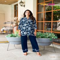 TIPS AND TOPS SUMMER BEAUTY VOL 2 RAYON READYMADE CLASSIC CO-ORD SETS FOR WOMENS