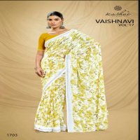 VAISHNAVI VOL 17 BY KASHVI CREATION GEORGETTE REGULAR WEAR SAREE FOR WOMENS