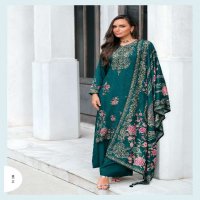 VARSHAA MEHERBAAN WHOLESALE VISCOSE MUSLIN DIGITALLY PRINTED WITH HANDWORK UNSTITCHED FASHIONABLE SALWAR SUITS