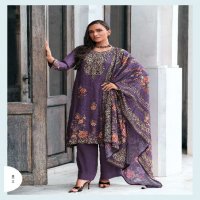 VARSHAA MEHERBAAN WHOLESALE VISCOSE MUSLIN DIGITALLY PRINTED WITH HANDWORK UNSTITCHED FASHIONABLE SALWAR SUITS