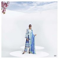 KIMORA PRESENT SOHNI BREEZE PURE COTTON LAWN WITH DIGITAL PRINT EMBROIDERY NECKLINE UNIQUE COLOR COMBINATION PAKISTANI SUITS