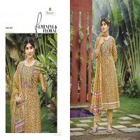 HINAYA LAUNCH SIMI VOL-2 WHOLESALE COTTON CAMBRIC PRINTED READYMADE DESIGNER SUITS