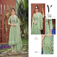 HINAYA LAUNCH SIMI VOL-2 WHOLESALE COTTON CAMBRIC PRINTED READYMADE DESIGNER SUITS
