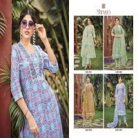 HINAYA LAUNCH SIMI VOL-2 WHOLESALE COTTON CAMBRIC PRINTED READYMADE DESIGNER SUITS