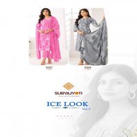 ICE LOOK VOL 5 BY SURYAJYOTI COTTON PRINTED CLASSIC 3PCS DRESS MATERIAL