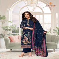 KAARA ADVANCE VOL 3 BY SURYAJYOTI JAM SATIN FANCY DRESS MATERIAL